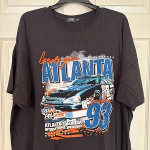 Black Atlanta Speedway Graphic T-Shirt